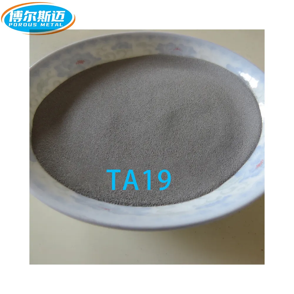Titanium alloy powder TI6242 price 99% pure titanium powder metal TA19 spherical alloy powder 3D printing