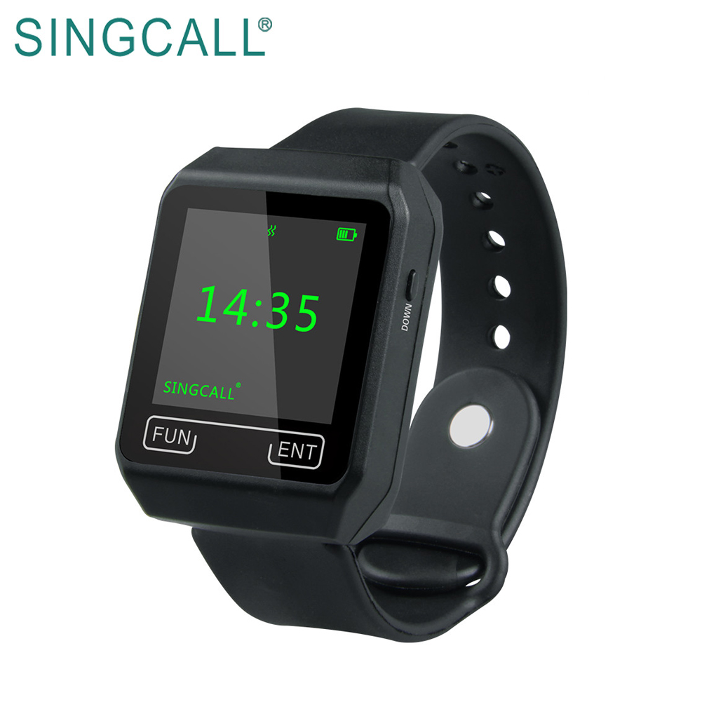 SINGCALL вибрационные часы ресторанный официант