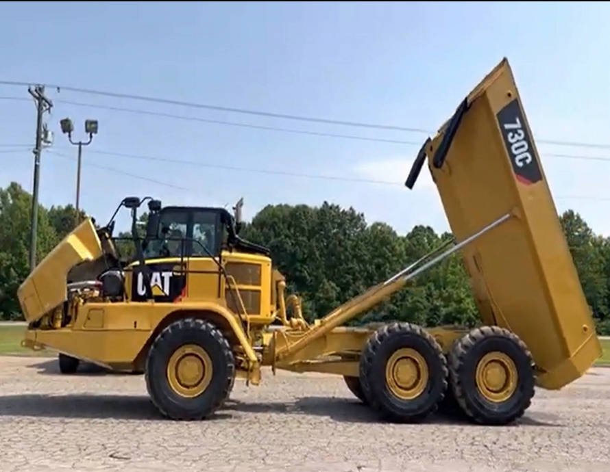 730C 30ton Подержанный сочлененный тяжелый самосвал в продаже