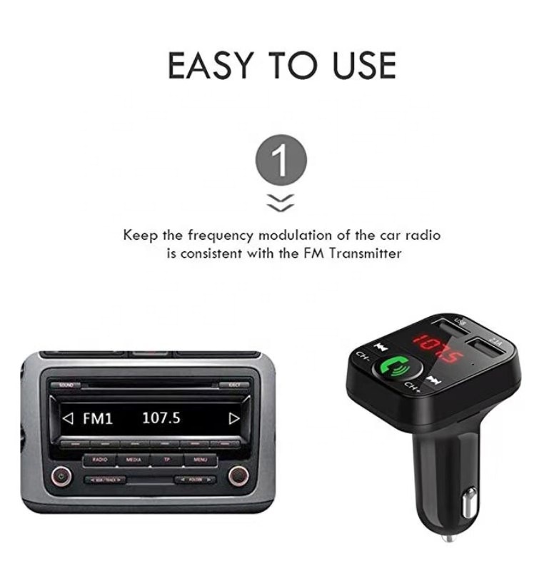 Автомобильный MP3-плеер, светодиодный экран, автомобильный беспроводной MP3-плеер, fm-передатчик, поддержка tf-карты