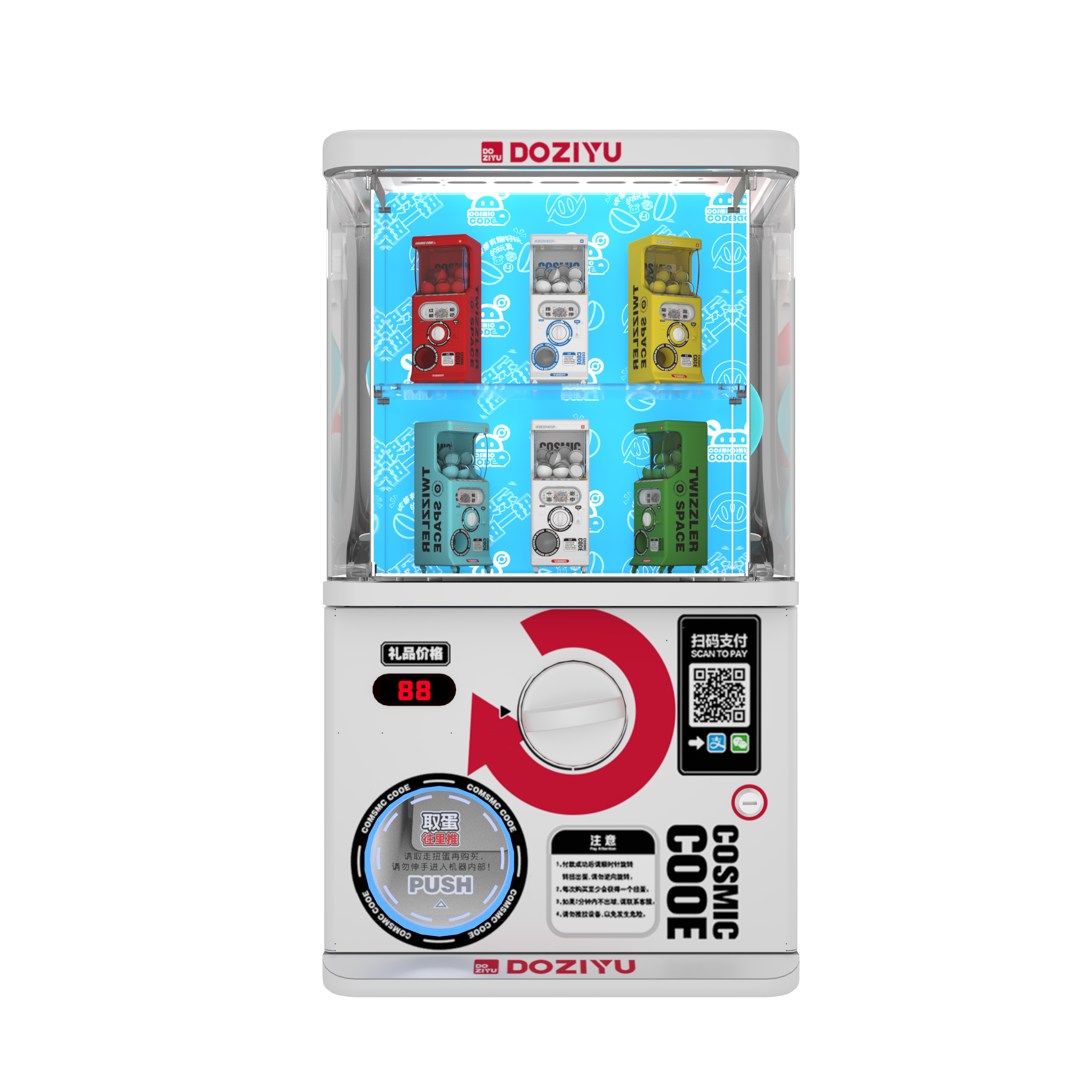 Japan Gacha Gachapon Gashapon Machine Capsule Coin Token Machine Toys Mini Gashapon Vending Toy Machine