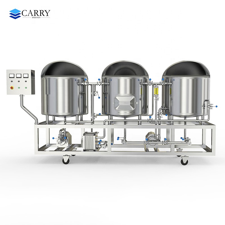 Китайский поставщик, микропивоваренная система 100l 200l 300l 500l, пивоваренное оборудование