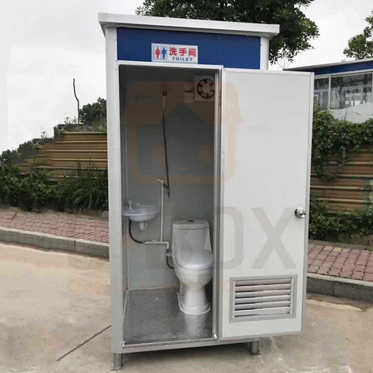 Mobile toilet manufacturer mobile temporary public portable toilet construction site mobile toilet outdoor shower room bathroom