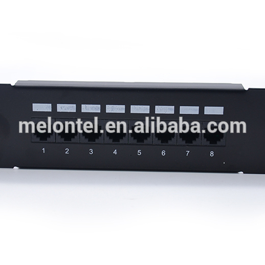 MT-4005-A 8 Порт Оптическое волокно патч-панель 10 дюймов cat5e патч-панель