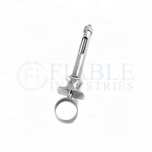 Manual Dental Aspirating Syringe Type A Stainless Steel Medical Equipment and Dental Instruments
