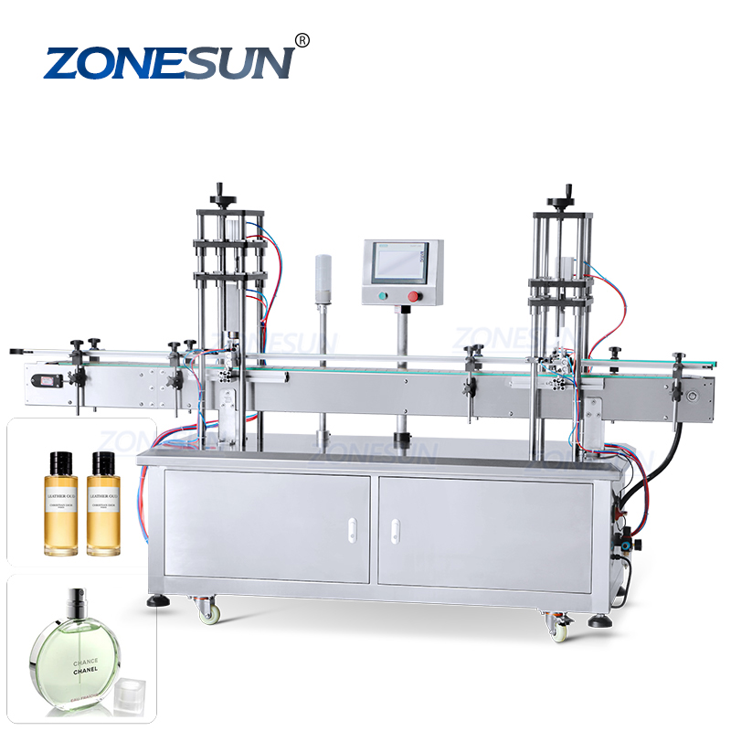 ZONESUN ZS-YG11U автоматическая машина для обжима и укупорки парфюмерных бутылок