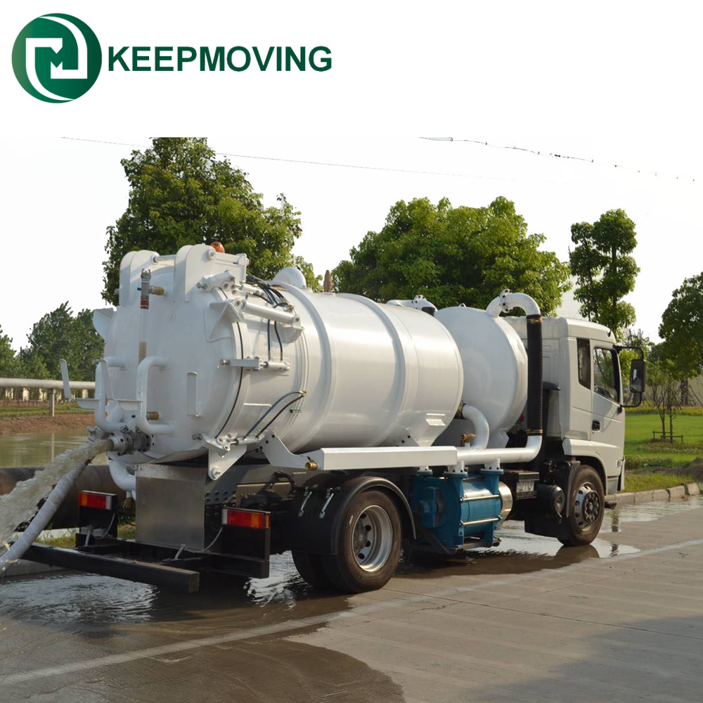Dongfeng vacuum pump Truck 4x2 Vacuum Cleaner Truck