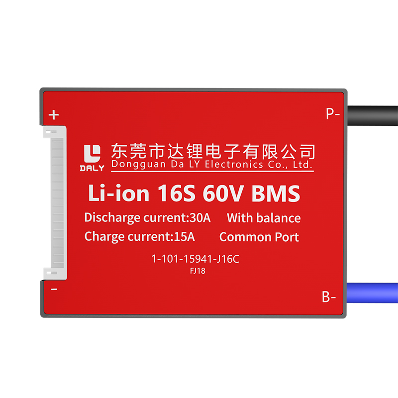 Daly индивидуальная печатная плата PCM BMS плата 60 в литий-ионная батарея bms 60 в 20 Ач 16s bms 16s 30a для электрического велосипеда скутера трехколесного велосипеда