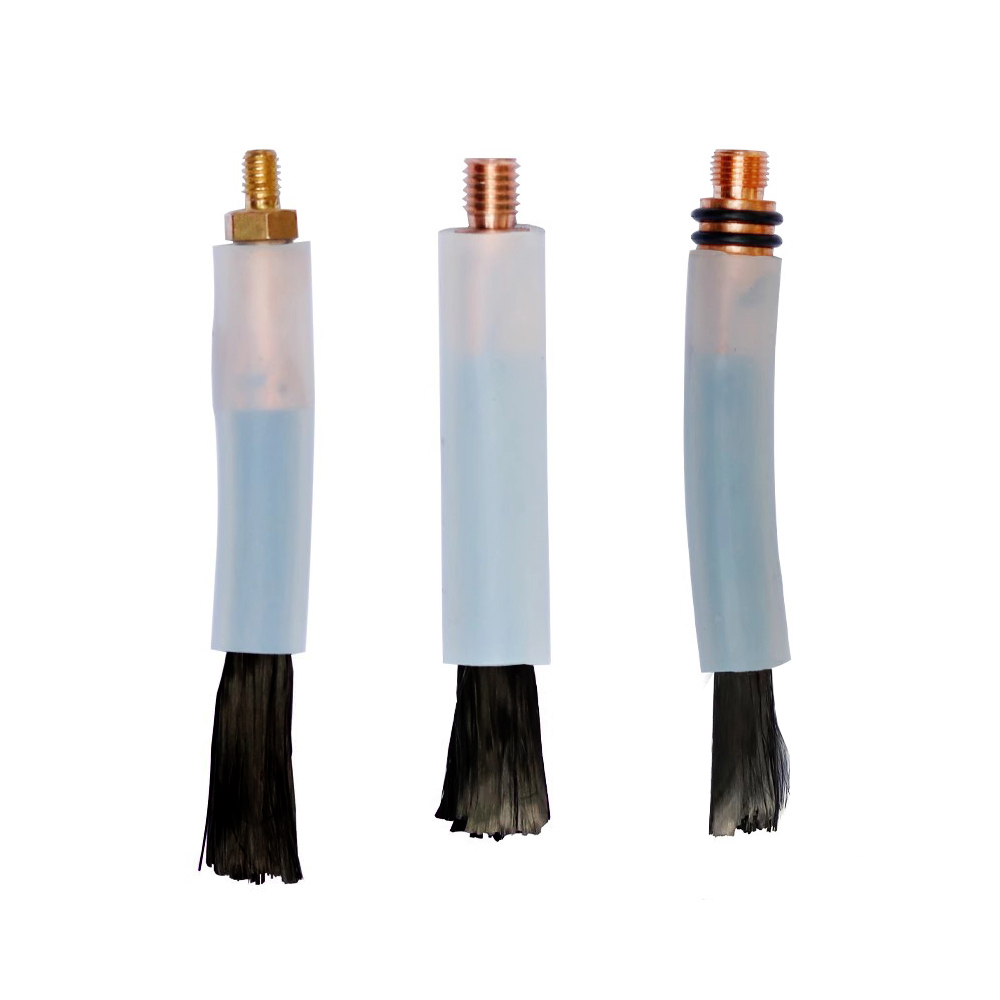 Weld Cleaning Brush Industry for Weld Bead Cleaning Polishing Machine M8 Reverse Tooth Copper Head