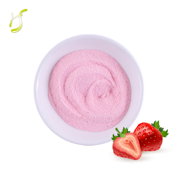 HALAL HACCP ISO пузырьковый молочный чай, сырье, фруктовый порошок для клубничного ароматизированного порошка