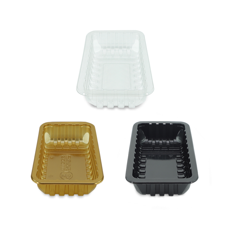 Tipack Biodegradable Customized OEM Factory Of Plastic Packaging Disposible Disposable Salad Quail Trays