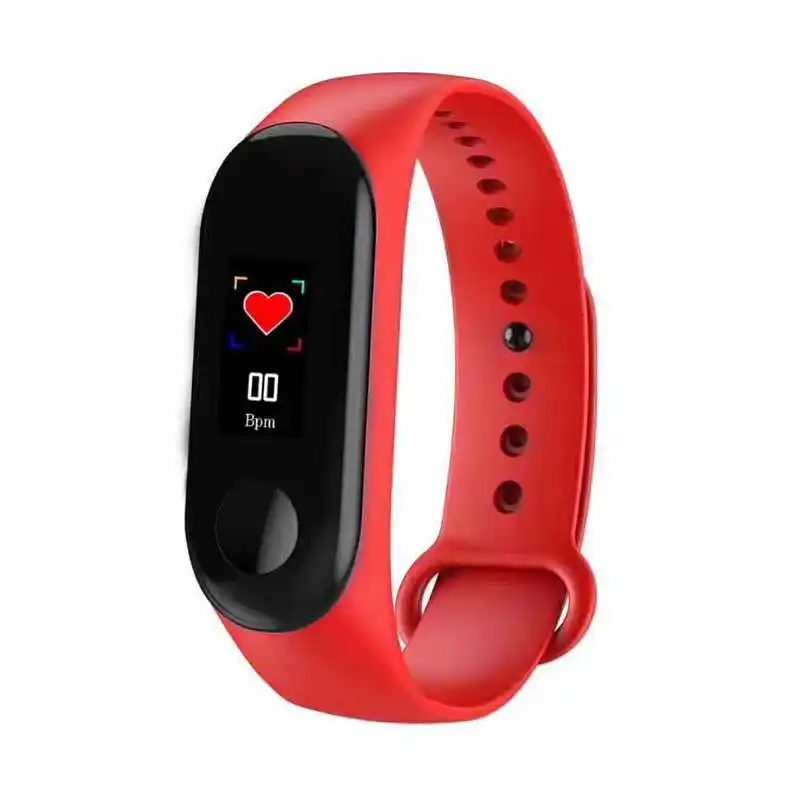 New Smart Band 2021 Ip67 Waterproof Heart Rate Blood Pressure Pedometer Smart Watch For Men