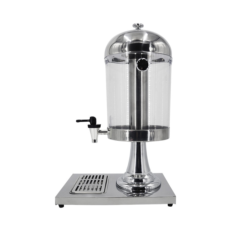 PP Matarial Lemon Juice Durable Stainless Steel Bar Equipment Single Container Single Tank Commercial Cold Beverage Dispenser