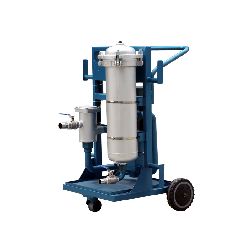 50L/min 100L/min movable carbon steel lube hydraulic oil filtration cart