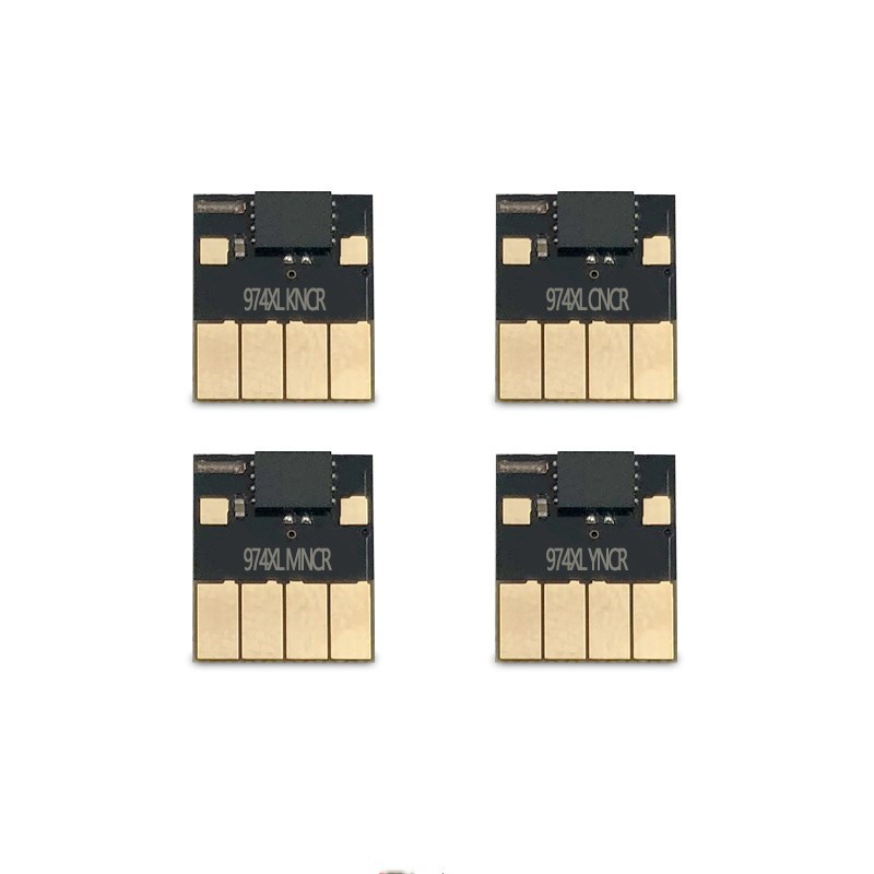 Ocinkjet 4 цвета/набор 974 974A один раз картридж чип для HP Pagewide 352dw 377dw 452dn /dw 477dn /dw 552dw 577dw/z P55250dw