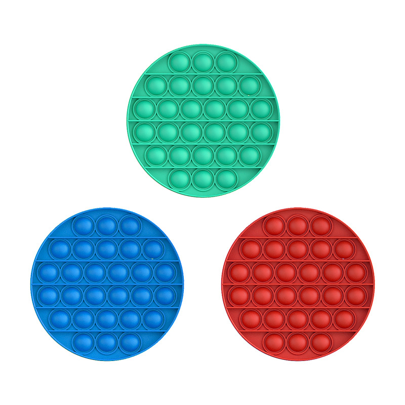 New Hot Sales Anti Stress Push Bubbles Kids Educational Fidget Sensory Toys