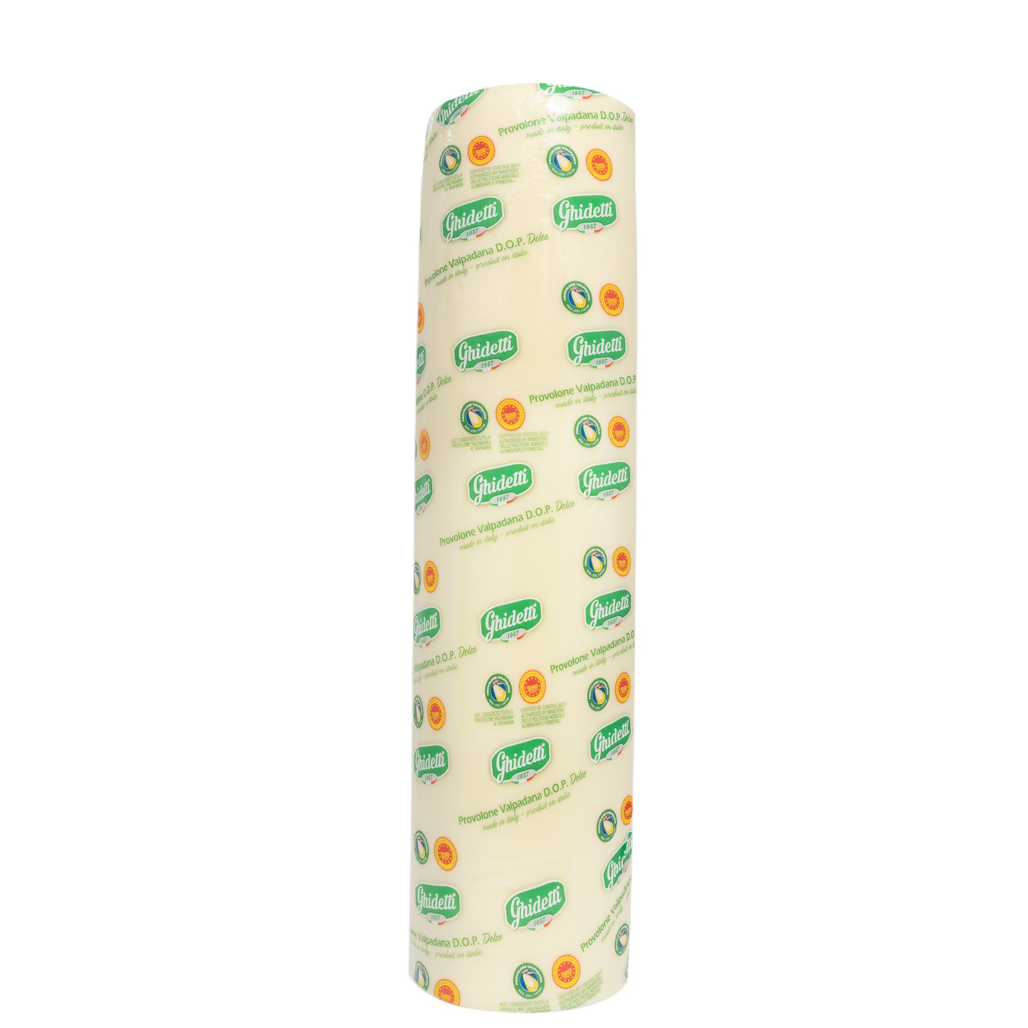 Gold Standard Italian Provolone Valpadana PDO Cheese Sweet Salame 5kg Perfect for Any Sandwich