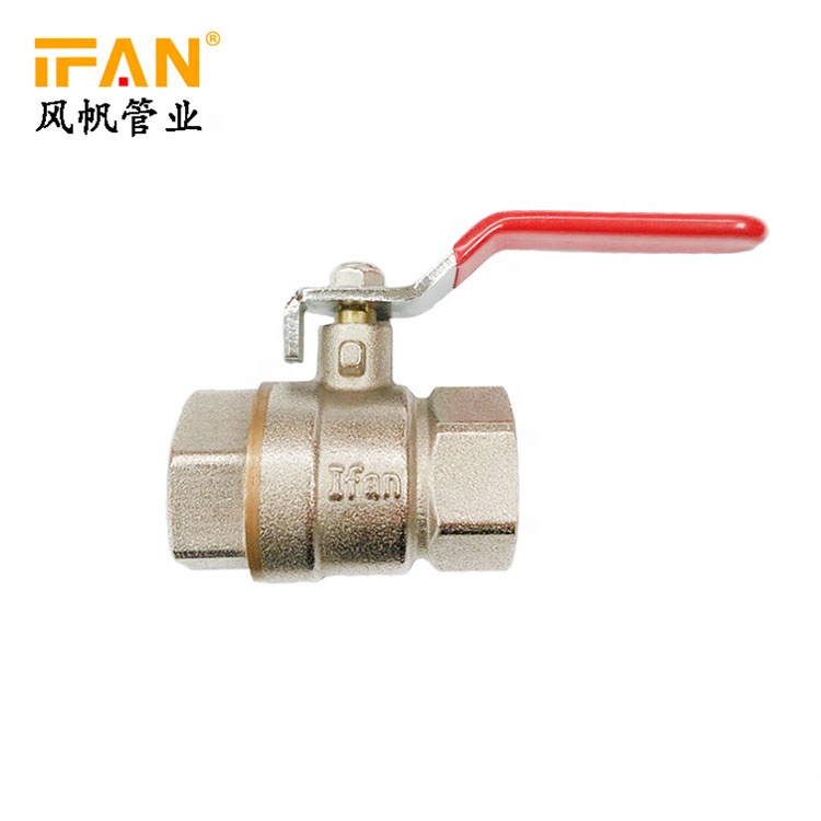 China Forge Brass Ball Valve 1/2 Inch Pressure Control Valve Price Butterfly Safety Gate 1in Factory Ball Valve Brass For Water