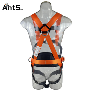 ANT5PPE Safety Harness with Steel Pass through Buckles Safety Belt for Construction & Industrial Work for Fall Protection