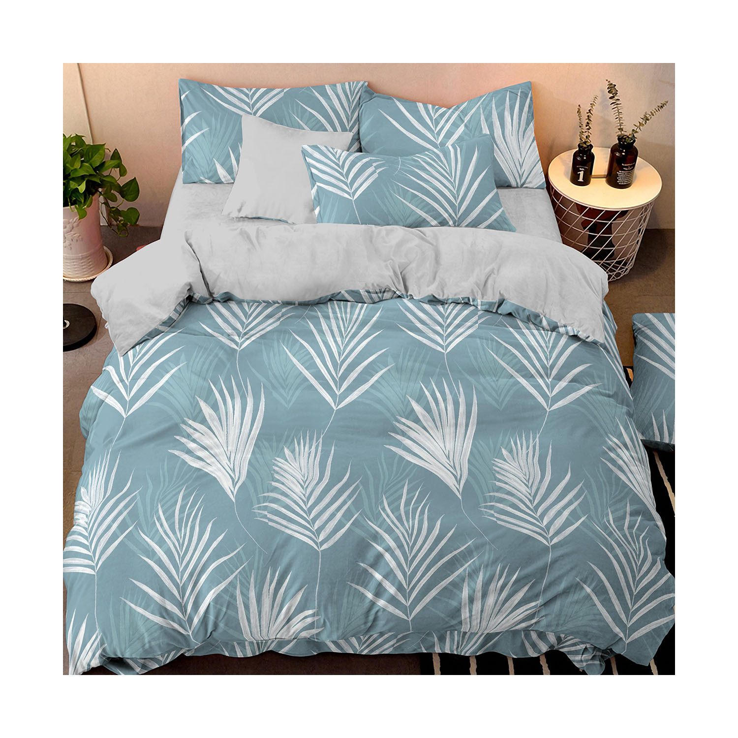 100 polyester disperse printed brushed peach skin woven bedsheet cheap wholesale fabric