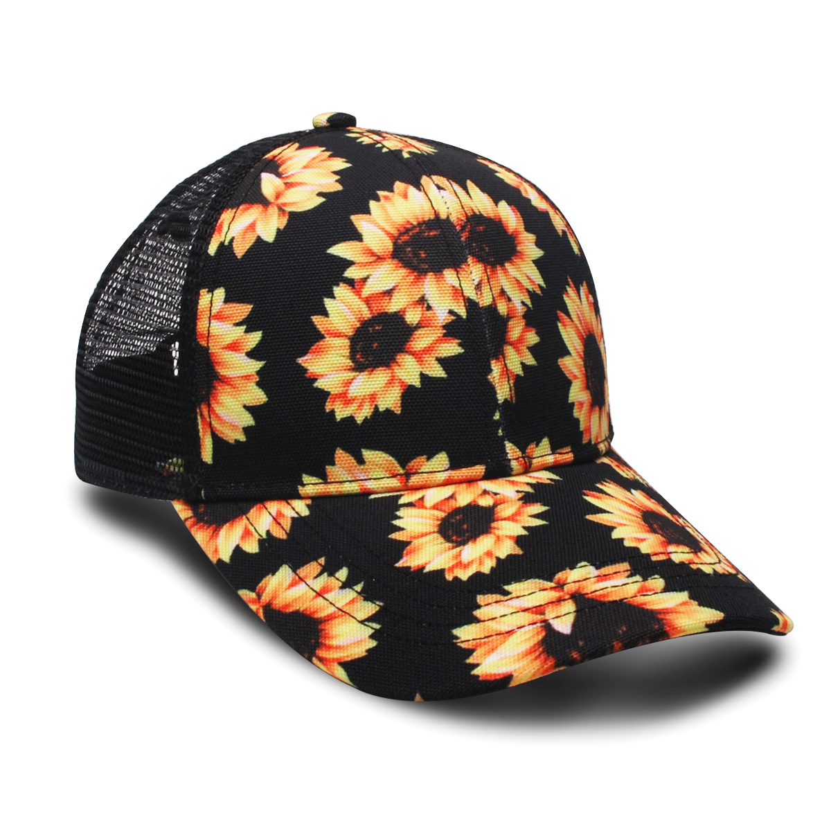 Hot Sale Classic Sunflower Baseball Cap Unisex Hat Adjustable Plain Cap Wholesale DMA71116