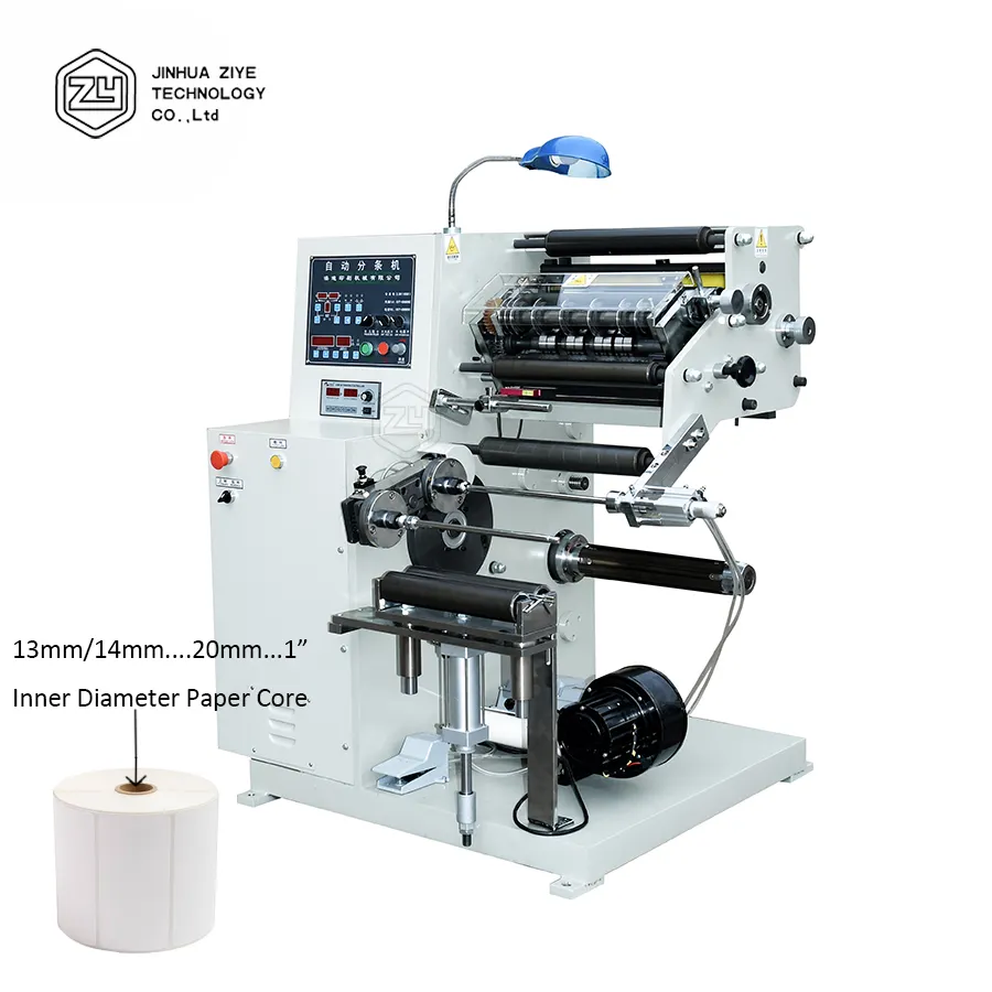 SL320B Printing Thermal Paper Label Slitting Roll Cutting Machine For Sale