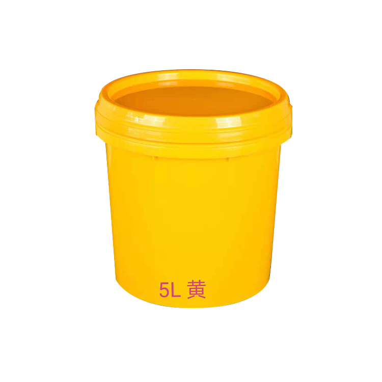Manufacturer Cheap Plastic Round Custom Printed Candy Popcorn Cookie Bucket With Lid With Handle 5/10/15/20l Plastic Buckets