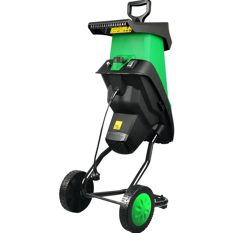 2400W High-power electric wood branch shredder Leaf Shredder garden tools Manual Garden Machine Wood Branches Broken Chipper