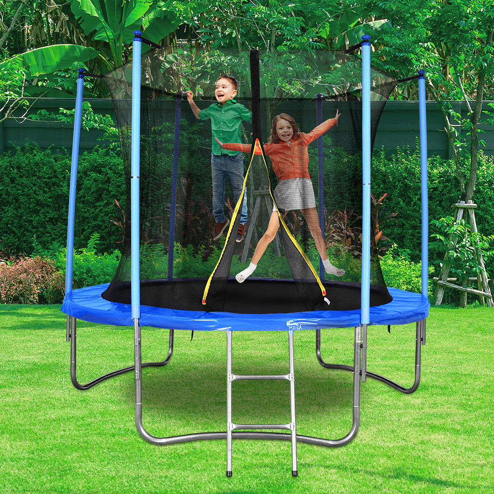 OneTwoFit Park Trempoline Large Trampolin Cama Saltarina Round Jumping Bed Fitness Trampoline Outdoor With Safety Net