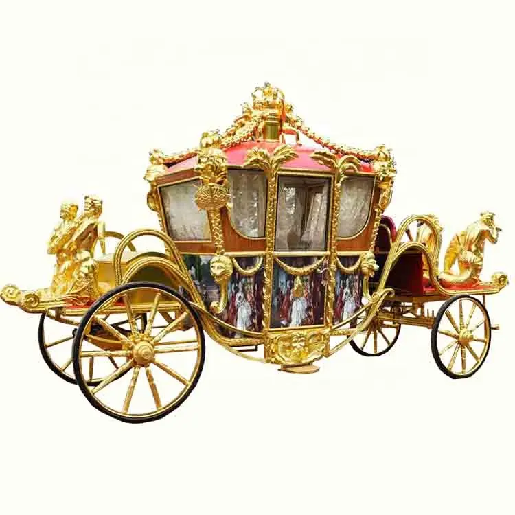 High Quality New Product Carriage Royal Horse Used Sculpture Horse Carriage for Sale
