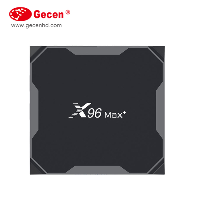 X96max плюс Android 9,0 Smart TV Box X96 MAX + Amlogic S905X3 Quad Core 1000 м, 4 Гб оперативной памяти, 32 Гб встроенной памяти, 64GG двухъядерный процессор Wi-Fi 5G 8 к Декодер каналов кабельного телевидения компьютерной приставки к телевизору