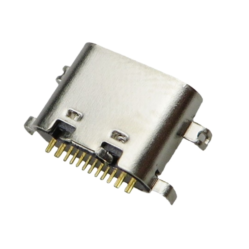 Jinbeili USB-20C-F-01C Кабель с разъемом USB типа C 16PIN гнездовой разъем зарядных устройств usb-c сосуд 24 16 8 отверстий на правое SMT офсетная печать Тип