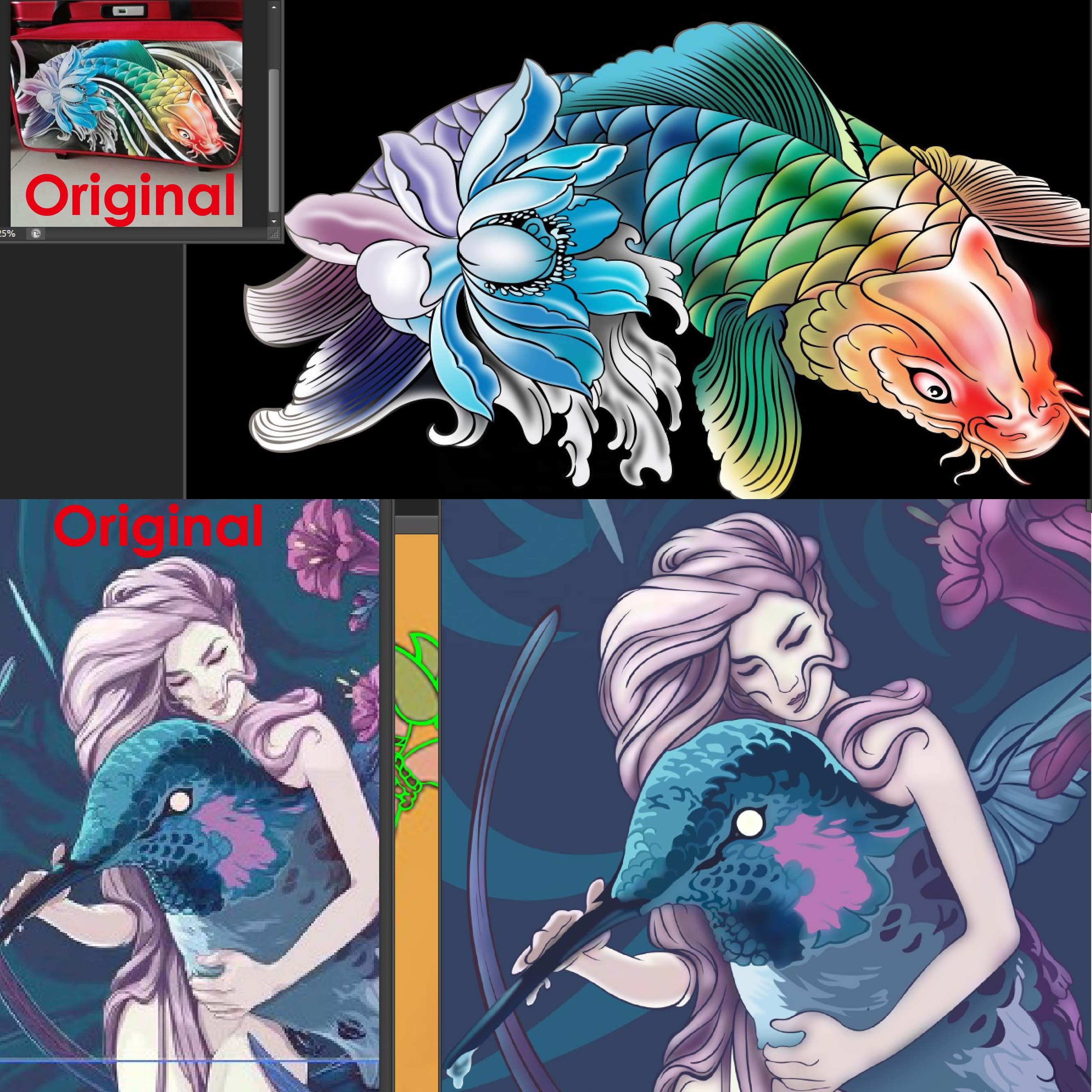 Профессиональный Photoshop Image Drawing & Editing сервис с графическим дизайном в Китае