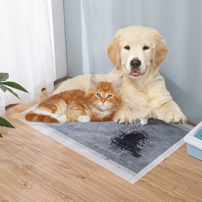 Extra Large Disposable Puppy Training Diapers Quilted Animals Pet Pad Tissue Paper Material For Breathing Assistance