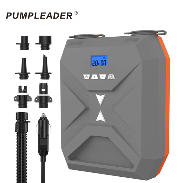 Прямая Продажа с завода, портативный 12 В Dc SUP start sup pump электрический воздушный насос, насос для накачки, доска для серфинга, подставка, насос