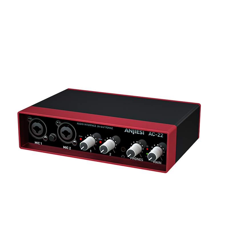 KTV Микрофон Аудио Звуковая карта Usb 4 канала