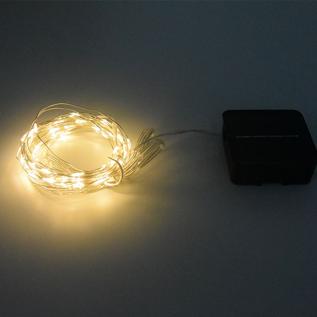 Christmas indoor outdoor decorative waterproof solar/battery powered operated string led rope light