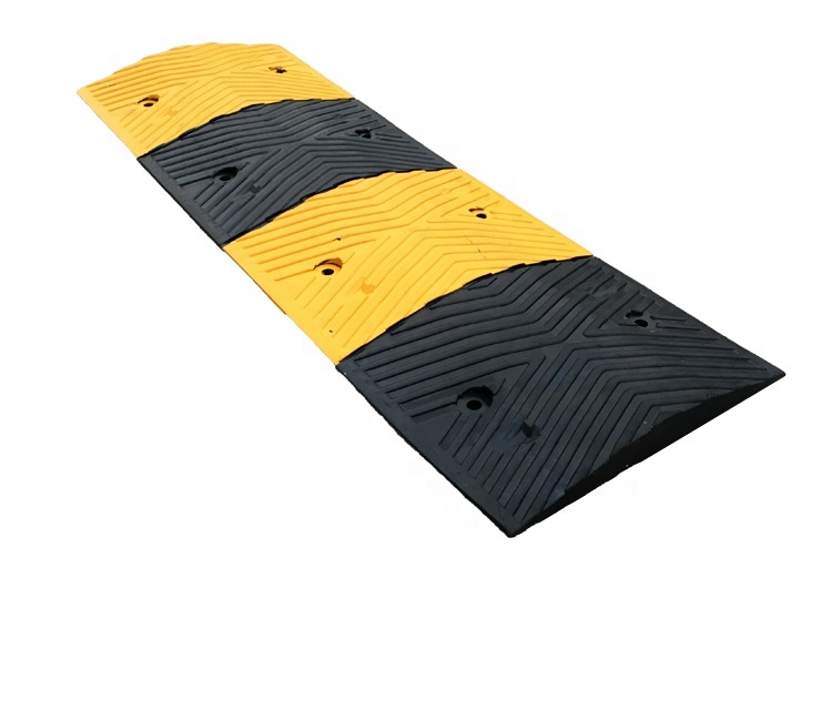 1000*350*50mm Road Speed bump Rubber speed Hump for safety