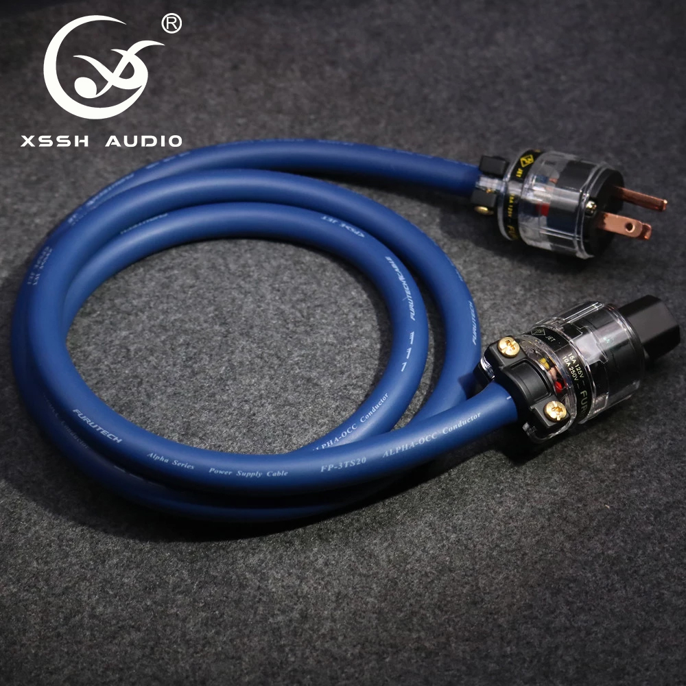 Йиво xssh Hi-Fi аудио и видео 3 сердцевины из бескислородной меди, медных проводов и кабелей и IEC нам разъем питания Кабель питания проводное соединение