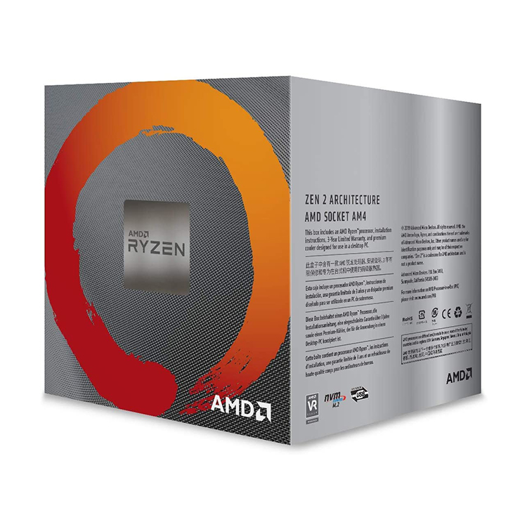 Original AMD R5 2600 Processor with chip tray computer processor CPU