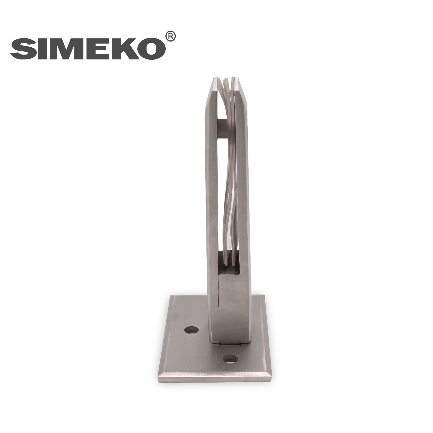 Glass Handrails Fittings Stainless Steel Glass Spigot With Accessories for Swimming Pool Balustrades