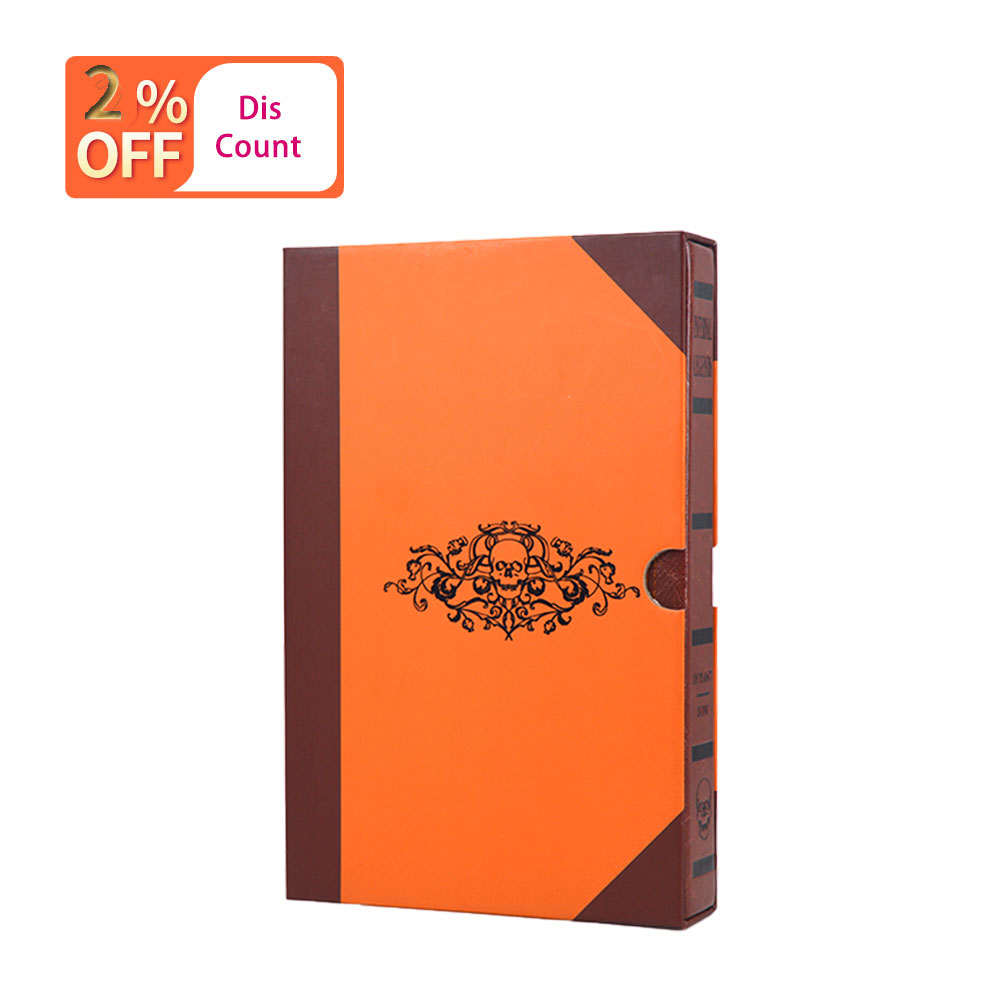 Custom High Quality A5 PU Leather Hardcover Book