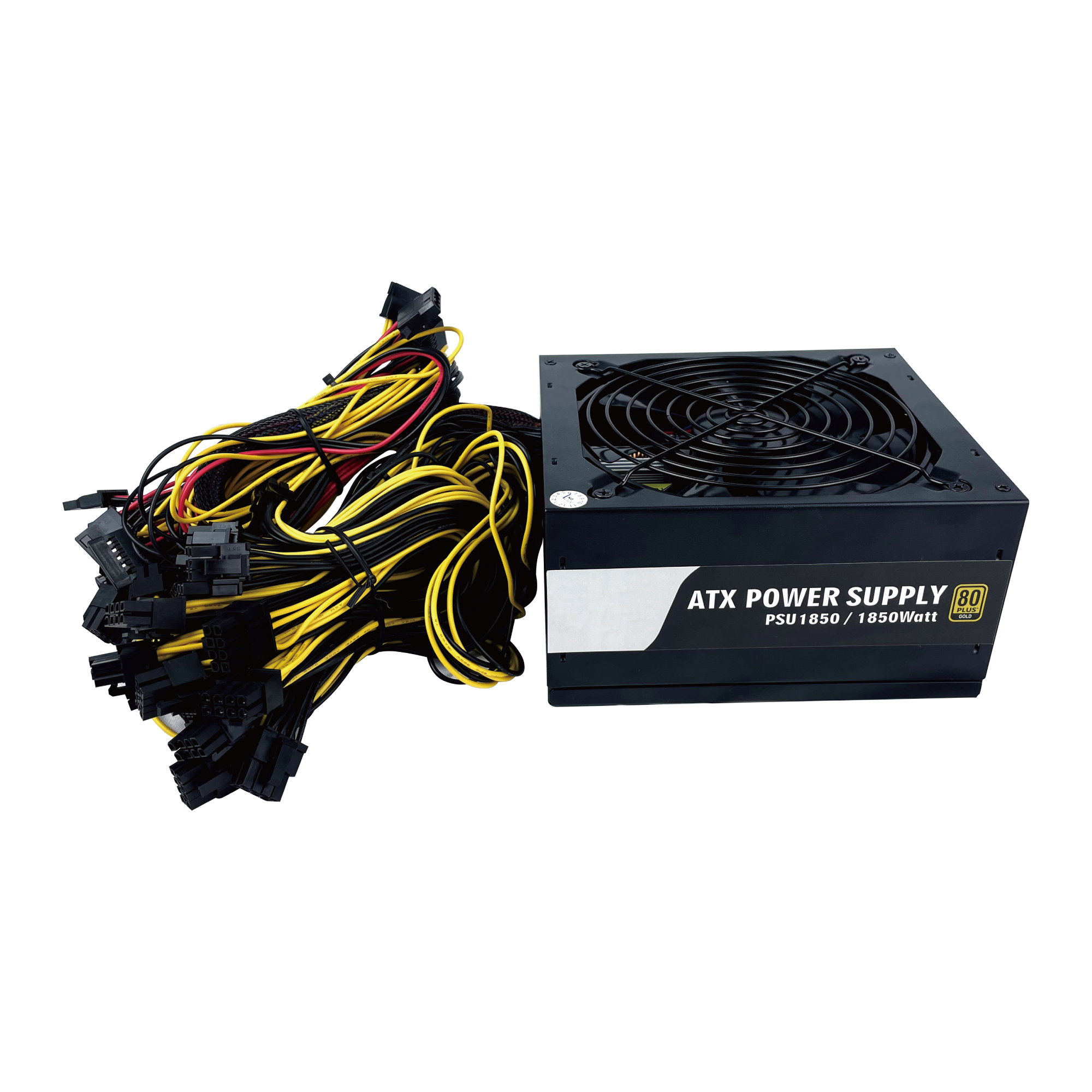 80PLUS Gold Platinum 8 GPU PSU 1600W 1800W 2000W PC ATX Power Supply For Ethereum GPU Mining Rig