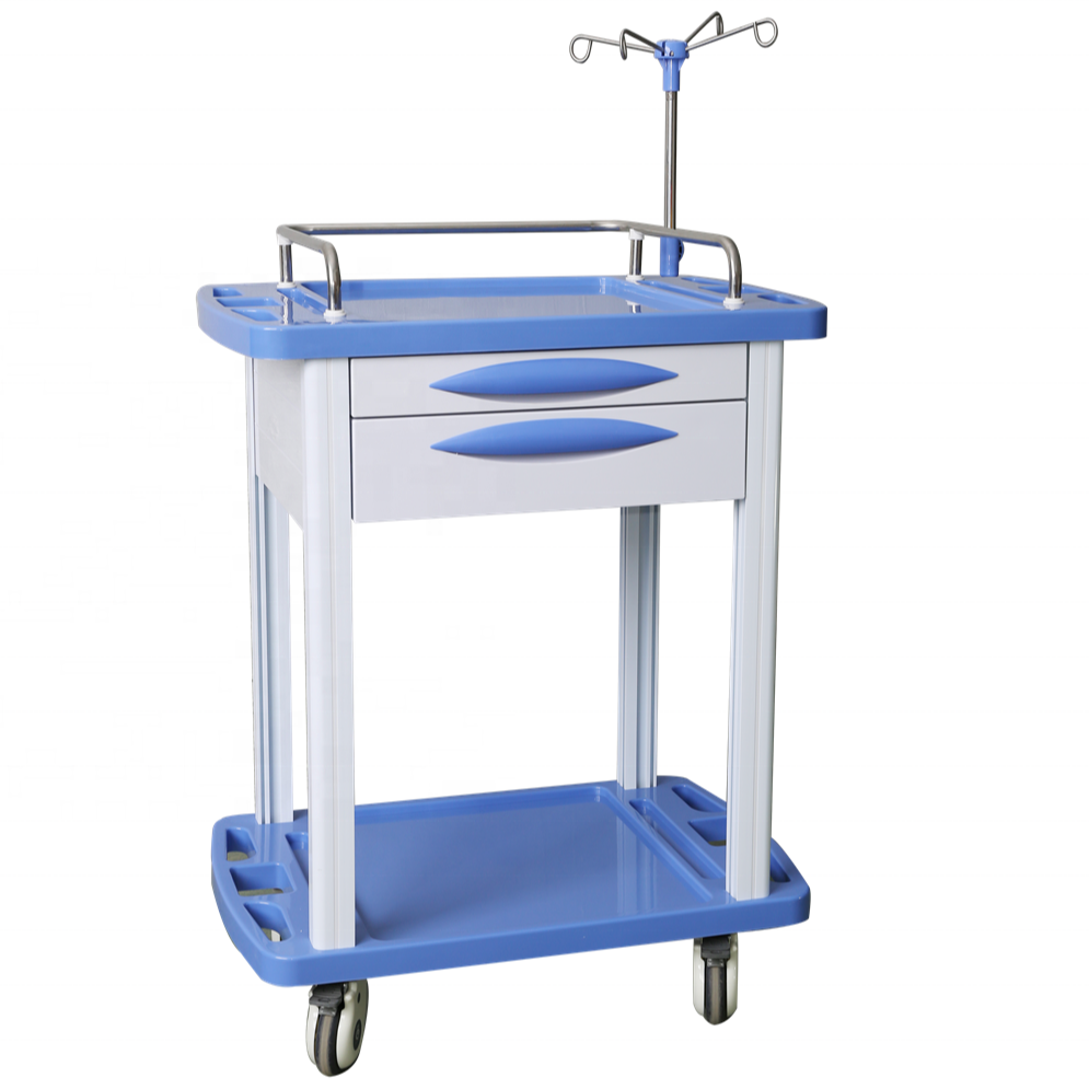 ABS Medical Treatment Trolley With Drawers