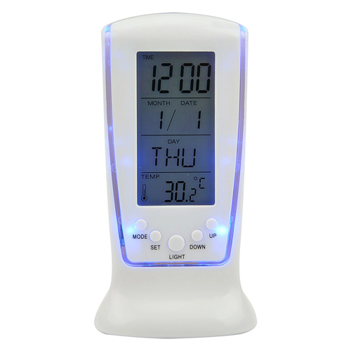 BolerGifts Новый цифровой подсветка LED дисплей Таблица Будильник Повтор термометр Календари для детей спальня