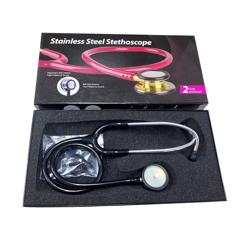 Medical Classic III Stainless Steel Aluminium Alloy Single Double Head Stethoscope