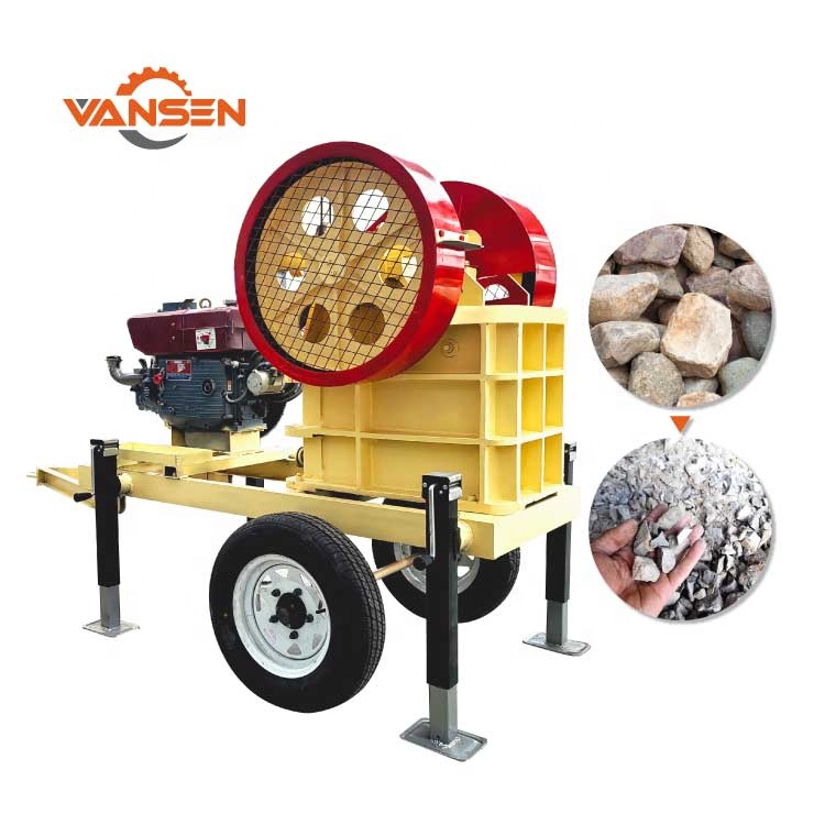 mobile pe200x300 stone ore rock granite jaw crusher machine