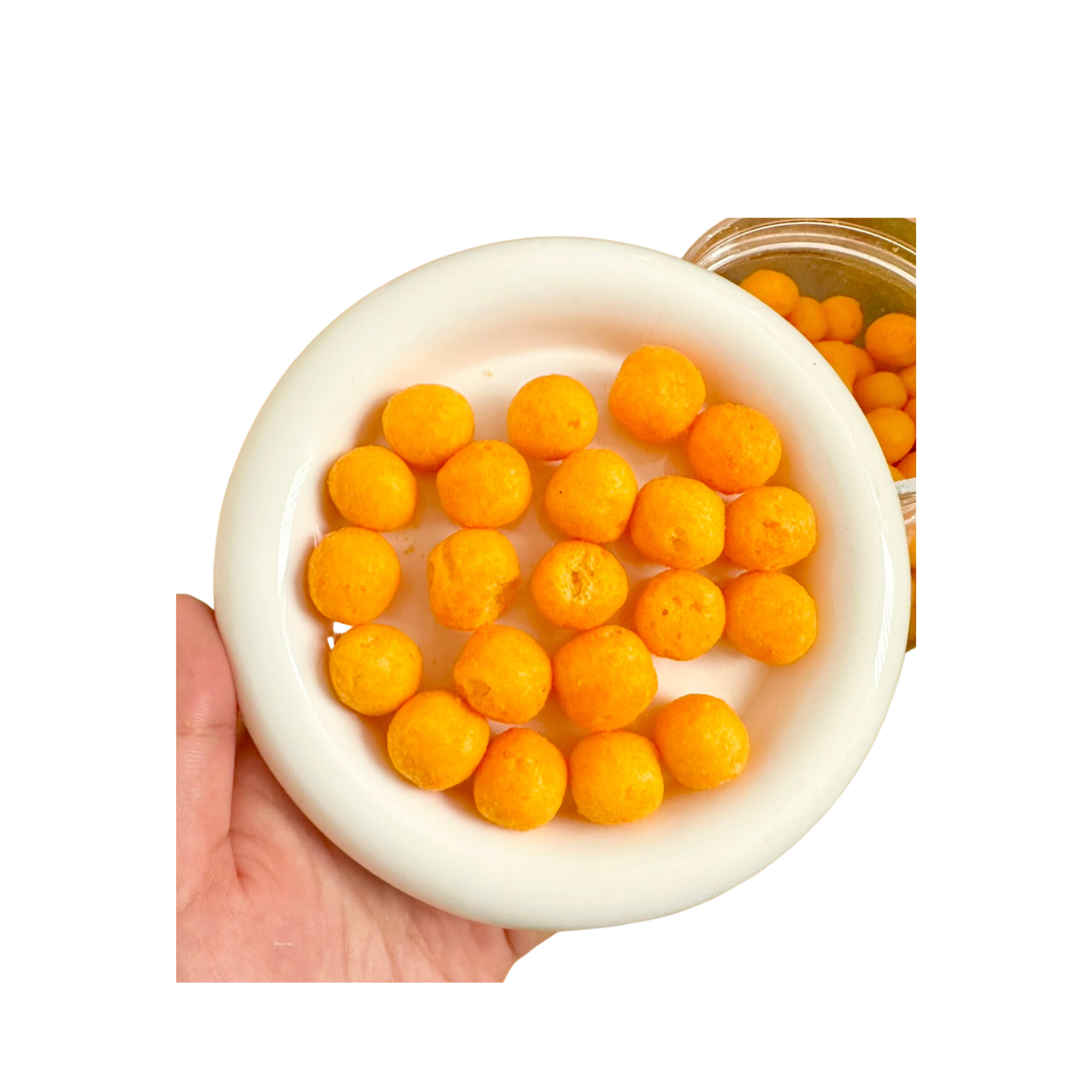 Wholesale Extra Cheesy Grinny Brand Cheese Balls Crispy Corn No Artificial Flavor or Colors Net Weight 487 g. from Thailand