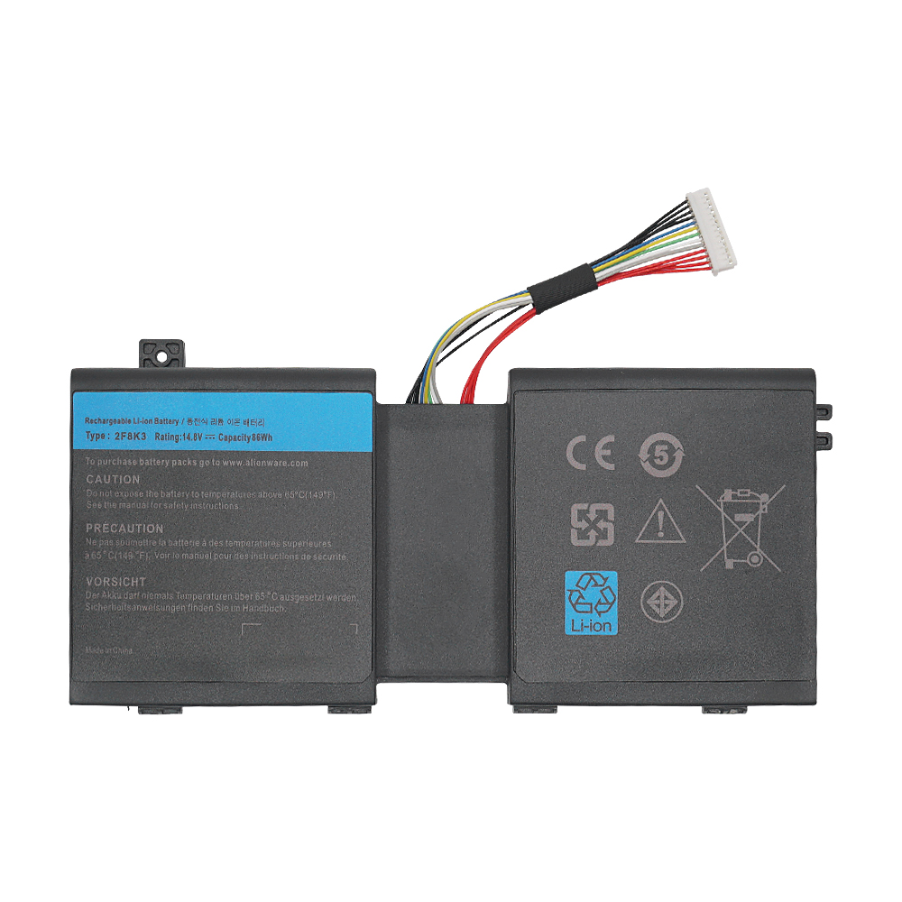 Аккумулятор BK-Dbest 86WH для ноутбука Dell Alienware 17 18 18x M17X R5 M18X R3 KJ2PX G33TT, 2F8K3