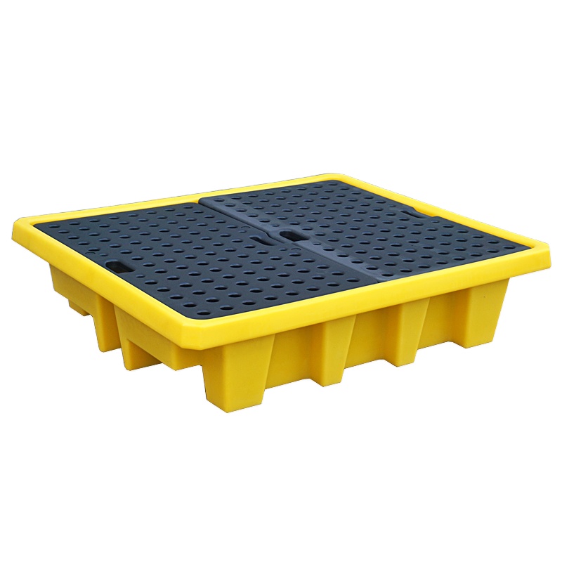 1/2/4 Drum Spill Containment Pallet Spill Capture Spill Control For Oil Drum